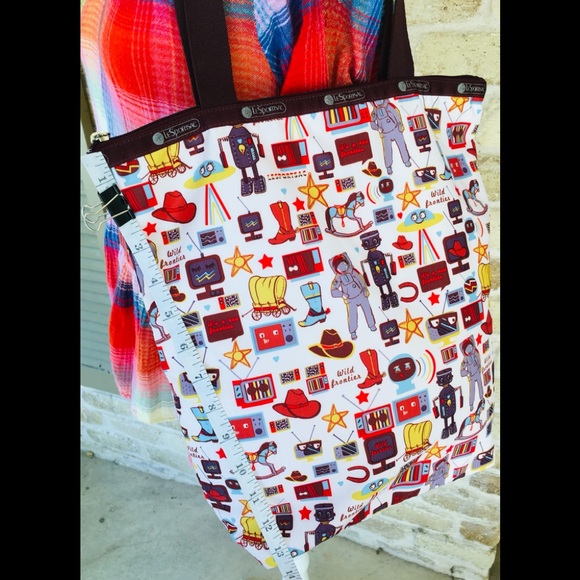 (2 for $30) LeSportsac Daily Tote NWOT - Picture 5 of 8